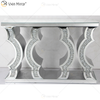 WXWF-513 Preço de Fábrica Atacado Art Déco Antigo Com Vidro Curvo Mesa Console