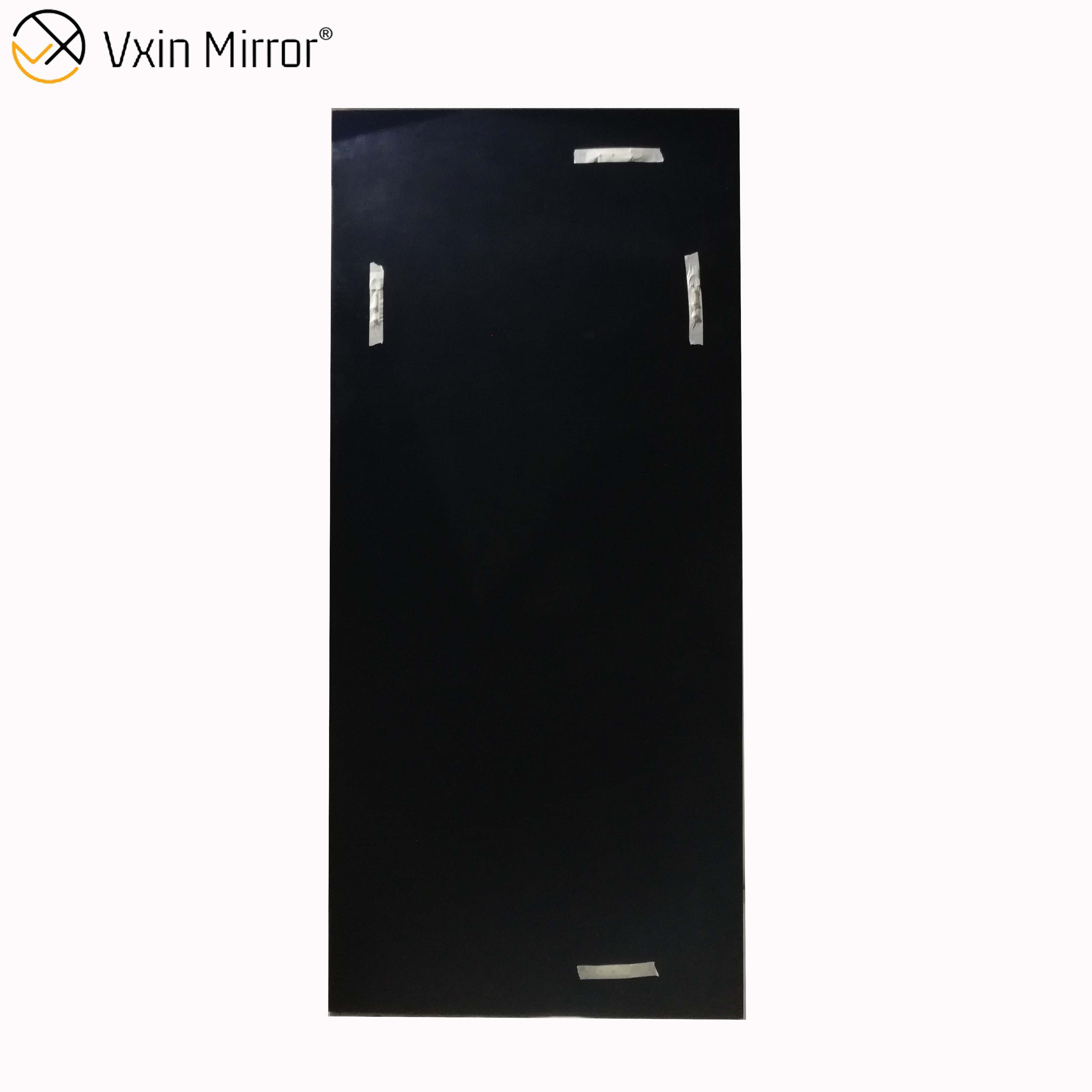 Venda imperdível 168 cm WXM-1082 decoração de parede prata diamante esmagado espelho retangular