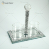 Vxin Espelho Popular VX-08 Prata Elegante Castiçal Castiçal de Cristal