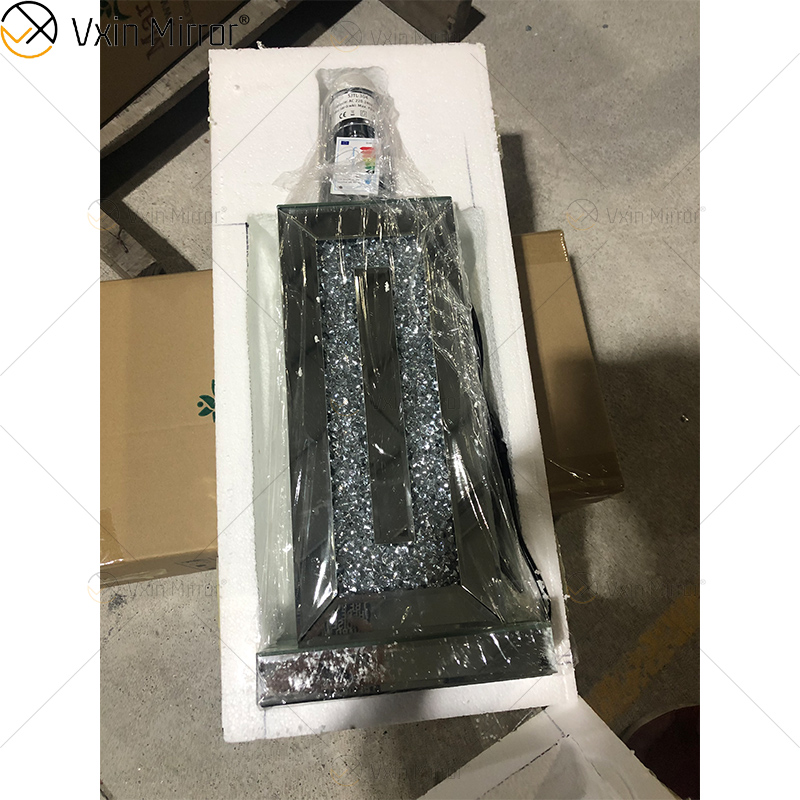 Lâmpada de espelho de cabeceira de cristal esmagado moderna WXTL-146 de alta qualidade com abajur para sofá seccional