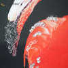 Vxin WXMA-57 Cristal Porcelana Pintura Resina Flamingo Moldura Coberta Espelho Decorativo Arte de Parede