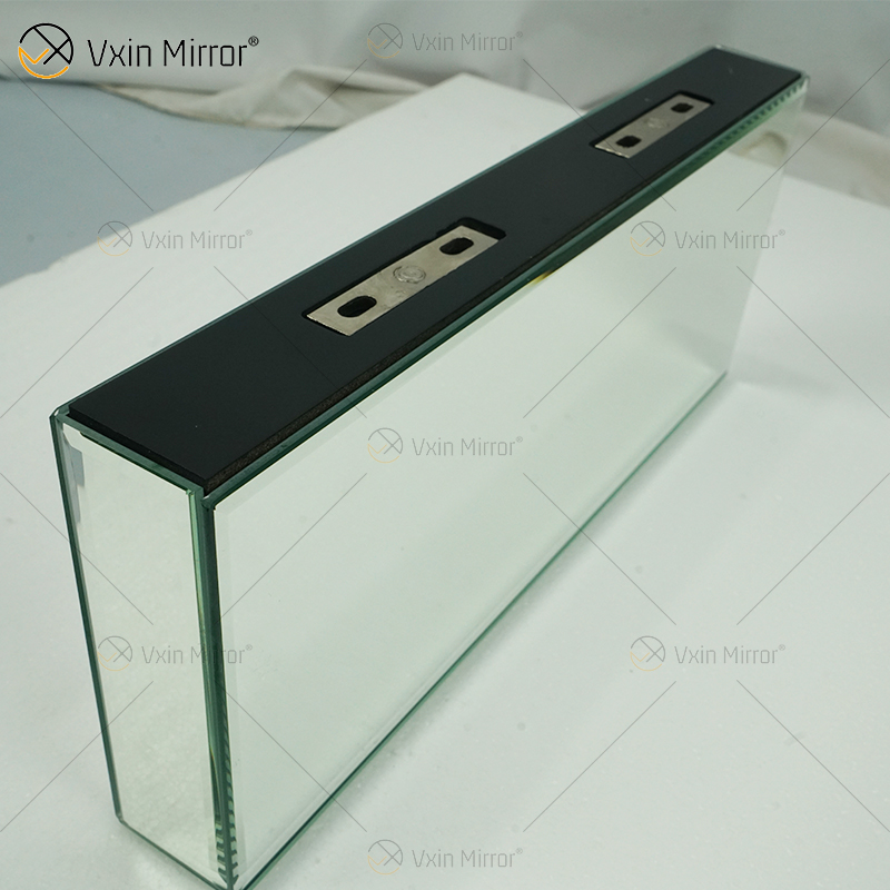 Prateleira de parede de espelho de vidro prata para decoração de parede de prata de fornecimento de fábrica Vxin para parede