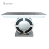 Mesa de console espelhada de cristal espelhado de diamante preto nova chegou de fábrica Vxin