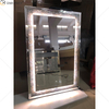 Top Design WXM-2593 LED 3 Cores Espelho de Luz LED Diamante Espelho de Maquiagem Elegante Espelho de Sala de Estar