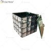 WXJB-31 VXin Decoração de Casa Cristal Prata Vidro Moderno Caixa de Jóias Espelhada