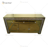 Decoração de casa elegante WXF-099 Armário de sala de estar com móveis espelhados prata com gavetas muti