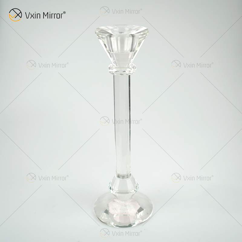 Vxin Espelho Popular VX-08 Prata Elegante Castiçal Castiçal de Cristal