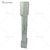 Relógio Espelhado WXMC-053 Elegante Diamante Prata Esmagado Relógio Avô