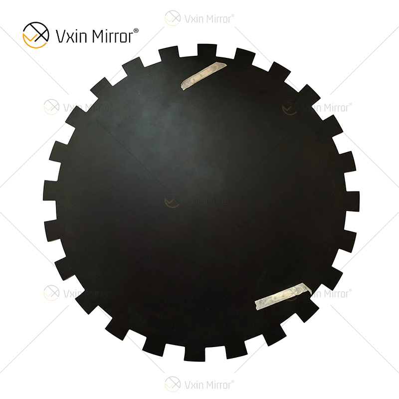 Barato WXM-1021 Espelho 3D Adesivos de Parede Design Especial Vidro Prata Sala Decoração Quarto Espelho de Parede