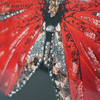 Vxin WXMA-58 Cristal Porcelana Pintura Resina Borboleta Moldura Coberta Espelho Decorativo Arte de Parede