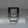 Nome personalizável moderno elegante WXCH-064 prata cristal espelhado castiçal para casamento em casa