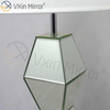 Novo design WXTL-005 Moderno Móveis de Quarto Prata Lâmpada Espelho Com Abajur Lâmpada Espelho