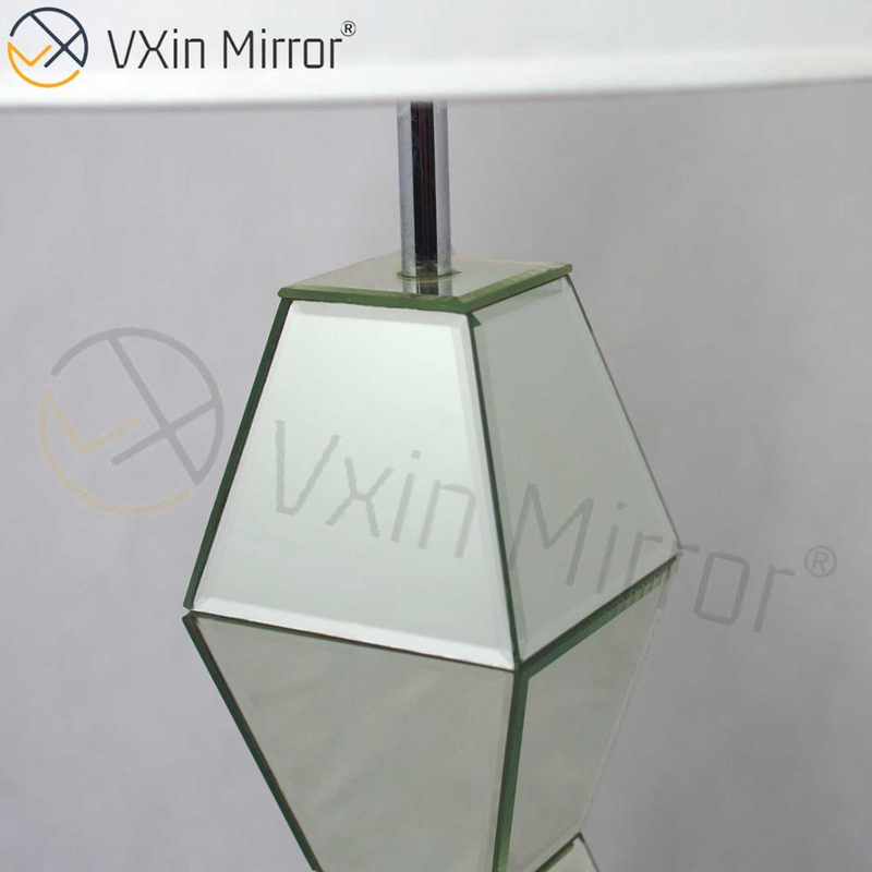 Novo design WXTL-005 Moderno Móveis de Quarto Prata Lâmpada Espelho Com Abajur Lâmpada Espelho