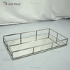 Venda imperdível espelho Vxin WXT-005 decoração moderna prata moldura de aço inoxidável espelhada bandeja tamanho 2