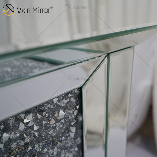 Lareira Flutuante Sparkle Crystal Mirrore WXWF-1106 com inserções em Hot Sell