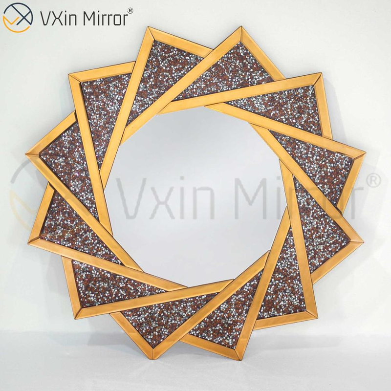 Móveis de sala de estar modernos baratos Vxin decoração de casa Crush Diamond conjunto de móveis de luxo espelho mesa console