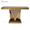 Móveis de sala de estar modernos baratos Vxin decoração de casa Crush Diamond conjunto de móveis de luxo espelho mesa console