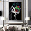 Luxo Moldura de Alumínio Cristal Pintura Em Porcelana Sofá Fundo Pendurado na Parede Pintura Espelho Arte na Parede Decoração da Sala de Estar