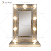 ESPELHO DE CRISTAL SPARKLE DIAMOND CRUSH ESPELHADO BISELADO HOLLYWOOD ESPELHO 9 LÂMPADAS QUADRO DE MAQUIAGEM WXDL-176