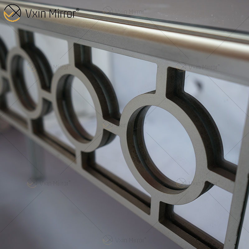 Novo produto novo WXWF-638 mesa de console chinesa antiga art déco espelho mesas de console