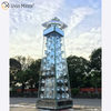 Atacado Vxin Espelho WXCH-07 Madeira Vidro Cristal Castiçal