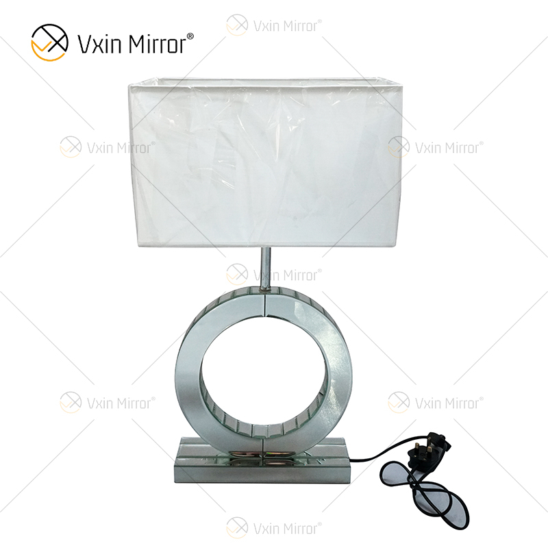 Fornecimento de fábrica WXT-005 moderno candeeiro de mesa prateado para espelho de quarto