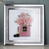 Incrível qualidade Vxin pérola diamante metal parede arte decoração decoração de casa luxo sala de estar emoldurada para casa conjunto para venda