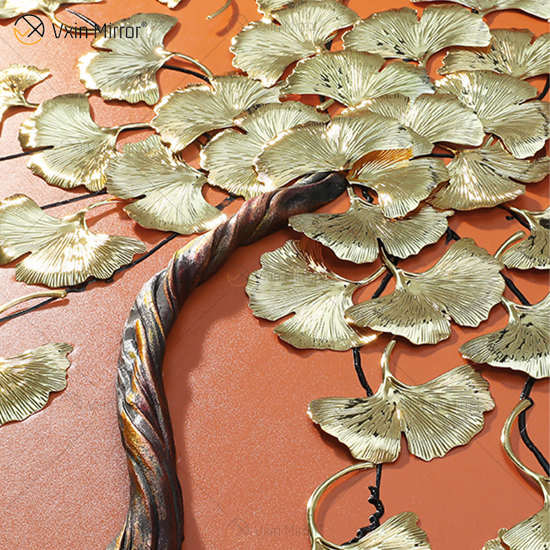 O mais novo Vxin WXPA-25 3D Abstract Wall Art Metal Wall Art Decoração Home Decoração Sala de estar emoldurada para casa Set para venda