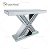 Venda imperdível China Produto WXF-087 Mesa de sala de estar moderna mesa de console dourada