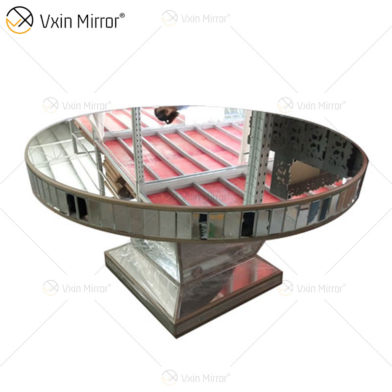 Mesa lateral de diamante brilhante WXWF-1050 para sala de estar