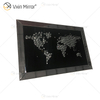VXin WXPP-20 Decoração de Casa Moldura de Vidro Espelhada Mapa Arte de Parede Cristal Porcelana Pintura Espelho Arte de Parede