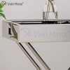 Vxin Espelho WXT-039 Decoração Moderna Prata Aço Inoxidável Bandeja Espelhada