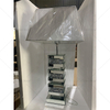 Fornecimento de fábrica WXTL-141 Moderno Cristal Prata Acrílico LED Lâmpada Espelho de Mesa para Luz Quente