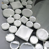 Relógio Espelhado WXMC-085 Decoração de Parede Prata Elegante Relógio Redondo Cristal