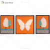 A mais nova pintura de borboleta Vxin WXPA-004 para decoração de casa arte de parede de metal pendurada imagem para sala de estar à venda