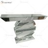 WXWF-445 OEM Design Brilhante Diamond Crush Cristal Prata Espelho Mesa Console
