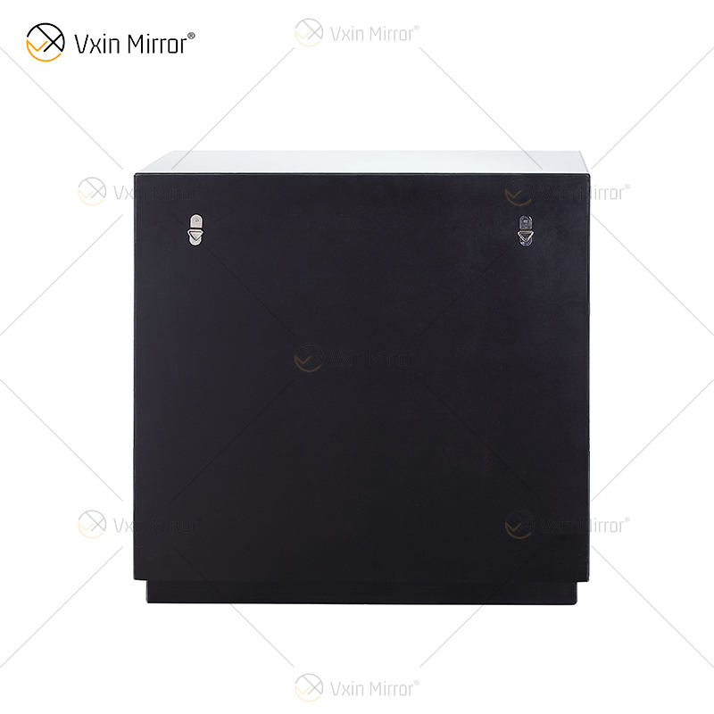 Mesa de cabeceira de boa qualidade prata WXF-1001 diamante esmagado decoração moderna mesa de cabeceira com 3 gavetas