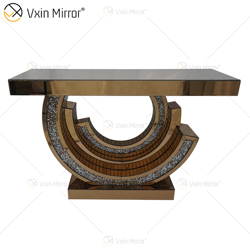 Venda direta da fábrica WXF-506A 3C mesa de console espelhada de luxo mesas de console modernas