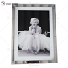 VXin WXPP-19 Decoração de Casa Moldura de Vidro Espelhada Retrato de Deusa Arte de Parede Pintura de Porcelana de Cristal Arte de Parede Espelho