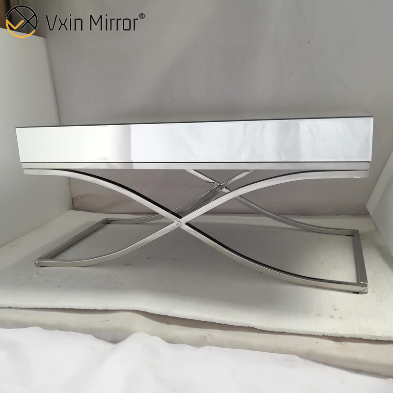 Mesa lateral de desmontagem moderna em aço inoxidável veneziana OEM WXF-122