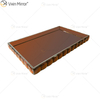Vxin espelho WXT-004 decoração moderna prata marrom espelhado bandeja de joias retangular