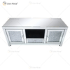 China fornece móveis de suporte de tv modernos europeus WXF-097-1 Crush diamante prata cristal