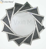 Venda imperdível WXM-1779 Design moderno 3d espelho adesivos de parede decoração de casa espelhos de parede prata
