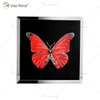 Vxin WXMA-58 Cristal Porcelana Pintura Resina Borboleta Moldura Coberta Espelho Decorativo Arte de Parede