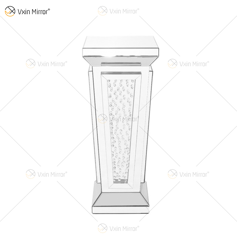 Mesa de cabeceira espelhada personalizada sob medida sofás mesas laterais para móveis domésticos WXF-2122