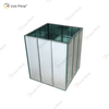 WXMV-001 Vaso Espelho Cristal Prata Vidro Impressionante Vaso Decorativo Flor Luxo para Decoração de Casa Não Pode Reter Água