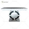 Decoração de casa WXWF-533 Preto Luxo Diamante Esmagado Console Mesa Móveis de Mesa