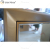 Aparador Champage Gold Design WXF-268 Armário Espelhado de Luxo com Gavetas Muti