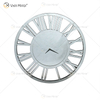 Venda imperdível WXMC-04 Moderno Decorativo de Parede Elegante Design Numeral Romano Prata e Ouro Relógio Espelho de Parede