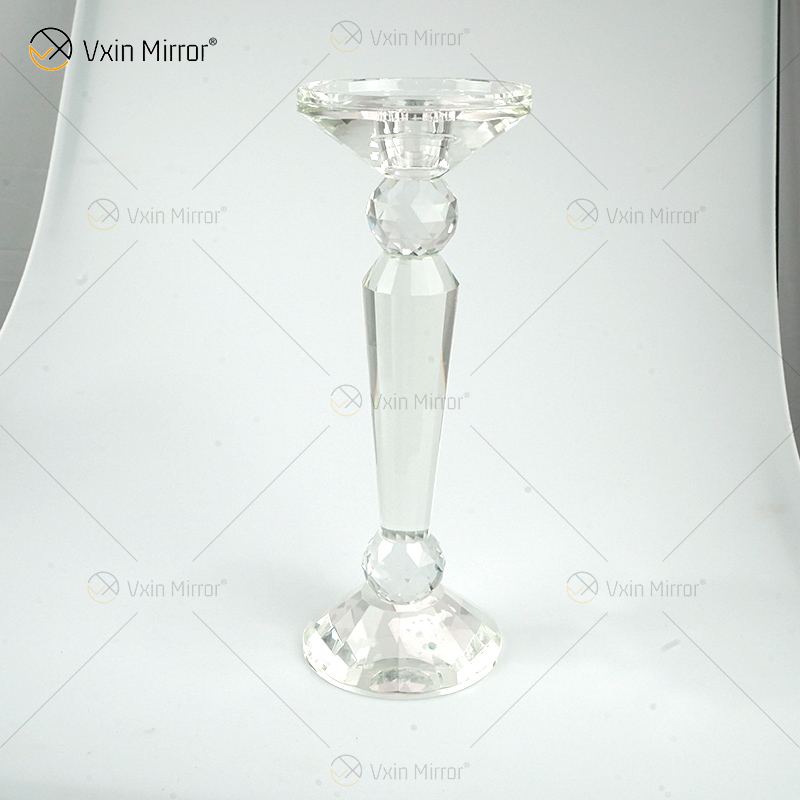 Vxin Espelho Popular VX-08 Prata Elegante Castiçal Castiçal de Cristal